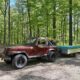 1988 Jeep Wrangle YJ 4.2L w/ vintage pop up camper